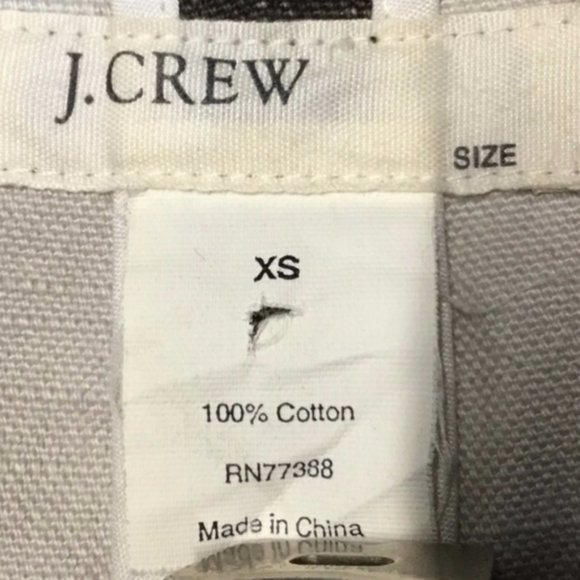 J Crew Gray Denim Style Trench Utility Jacket - Picture 6 of 8